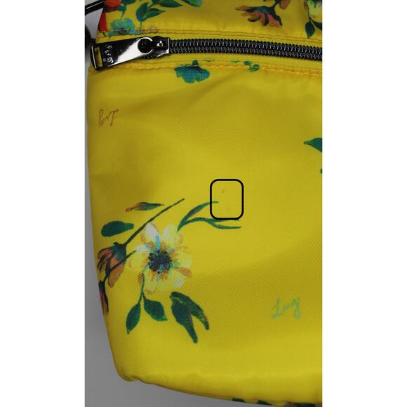 Lug Flare Crossbody Bag in Bouquet Yellow with Adjustable / Removable Strap - Picture 16 of 16